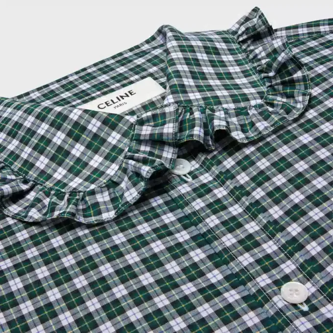 Hemd aus Baumwollstoff im Tartan-Muster