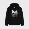 Hoodie aus Baumwollfleece