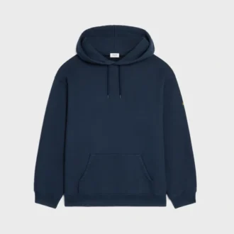 Hoodie aus Baumwollfleece
