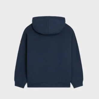 Hoodie aus Baumwollfleece