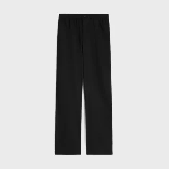 Hose aus Baumwoll- und Leinenstoff