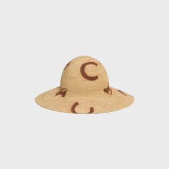 Hut aus Raffia