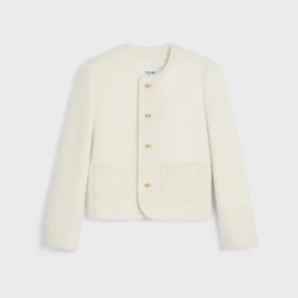 Icone-Jacke aus Kaschmir und Natta-Wolle