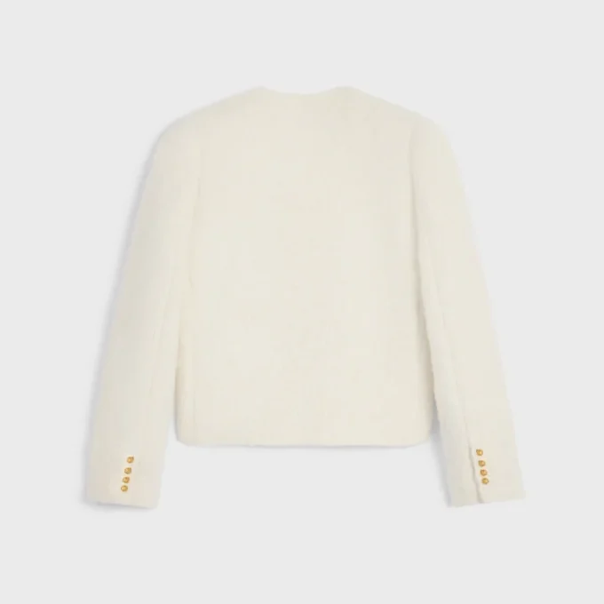 Icone-Jacke aus Kaschmir und Natta-Wolle