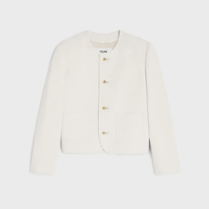 Icone Jacke aus Viskose und Wolle Natta
