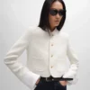 Icone Jacke aus Viskose und Wolle Natta