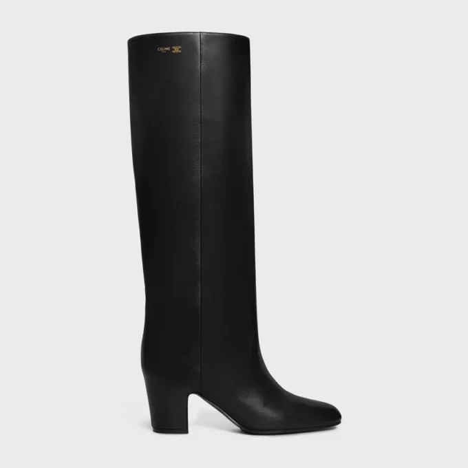 Iconic – Hoher Stiefel aus Kalbsleder