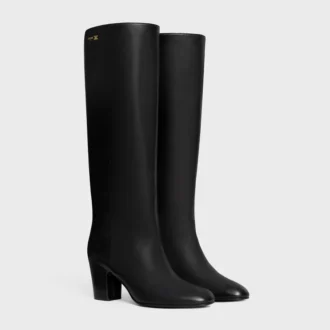 Iconic – Hoher Stiefel aus Kalbsleder