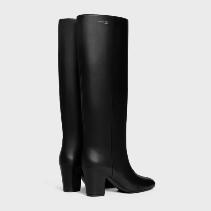Iconic – Hoher Stiefel aus Kalbsleder