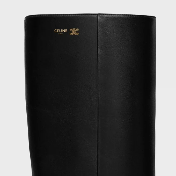 Iconic – Hoher Stiefel aus Kalbsleder