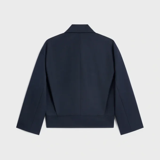 Jacke aus Baumwoll-Woll-Gabardine Jacke aus Baumwoll-Woll-Gabardine