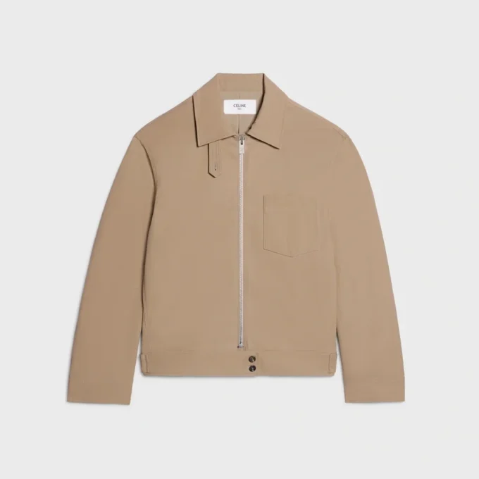 Jacke aus Baumwollstoff Jacke aus Baumwollstoff