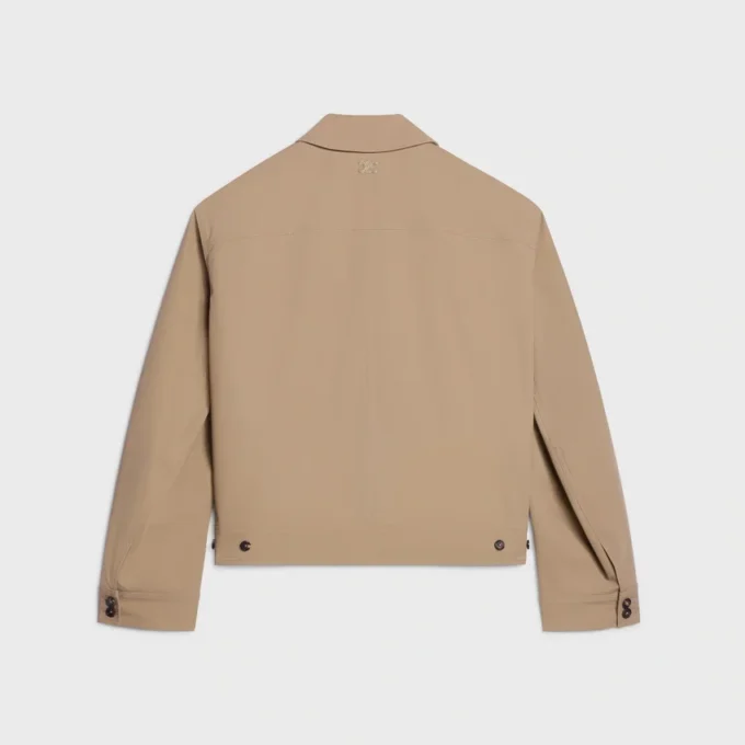 Jacke aus Baumwollstoff Jacke aus Baumwollstoff