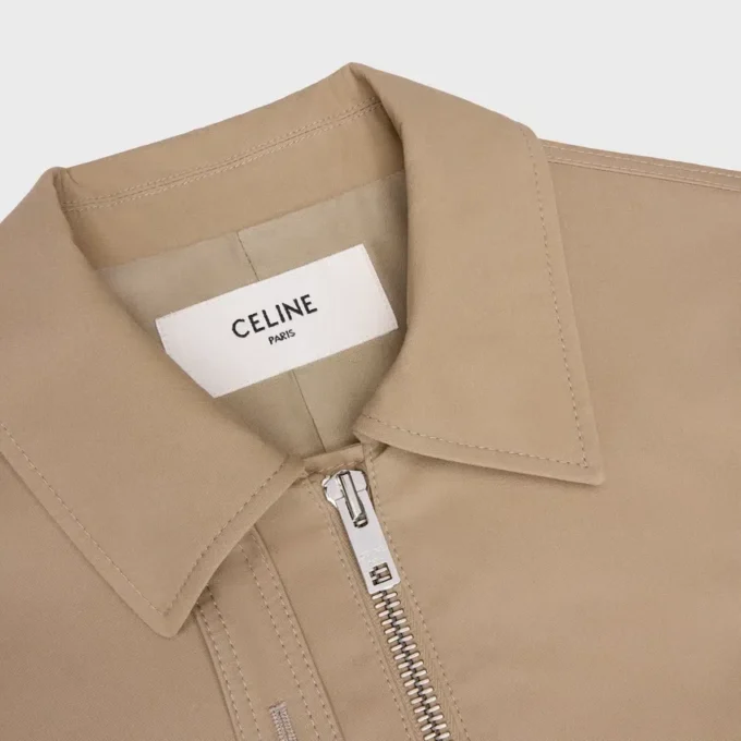 Jacke aus Baumwollstoff Jacke aus Baumwollstoff