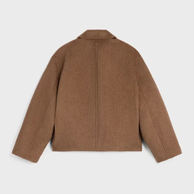 Jacke aus doppelseitigem Kaschmir und Kamelhaar Jacke aus doppelseitigem Kaschmir und Kamelhaar