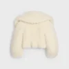 Jacke aus flauschiger Wolle Jacke aus flauschiger Wolle
