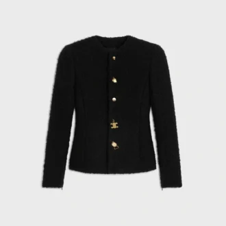 Jacke aus Kaschmir und Natta-Wolle