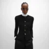Jacke aus Kaschmir und Natta-Wolle