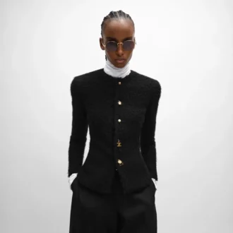 Jacke aus Kaschmir und Natta-Wolle