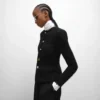 Jacke aus Kaschmir und Natta-Wolle