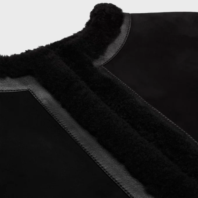 Jacke aus Wildleder