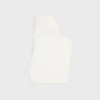 Jane Flared Jeans aus Denim in Optic White Wash