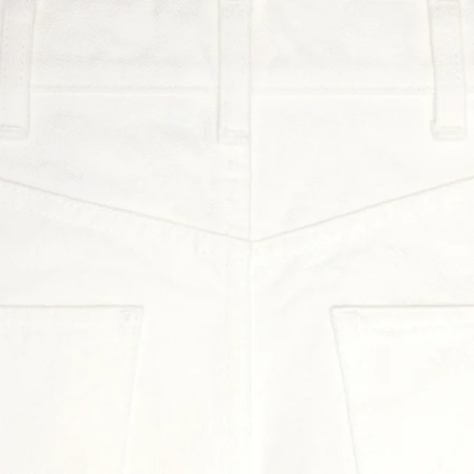 Jane Flared Jeans aus Denim in Optic White Wash Jane Flared Jeans aus Denim in Optic White Wash