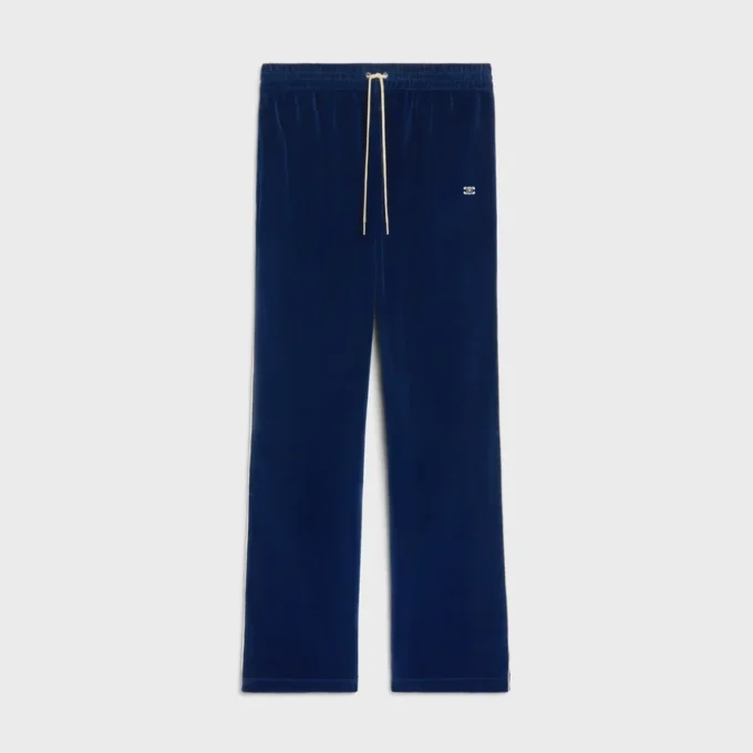 Jogginghose aus Samt-Jersey Jogginghose aus Samt-Jersey
