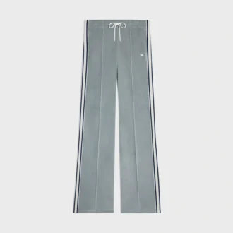 Jogginghose aus Samt-Jersey