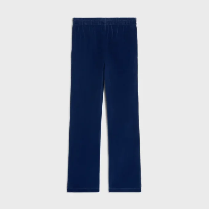 Jogginghose aus Samt-Jersey Jogginghose aus Samt-Jersey
