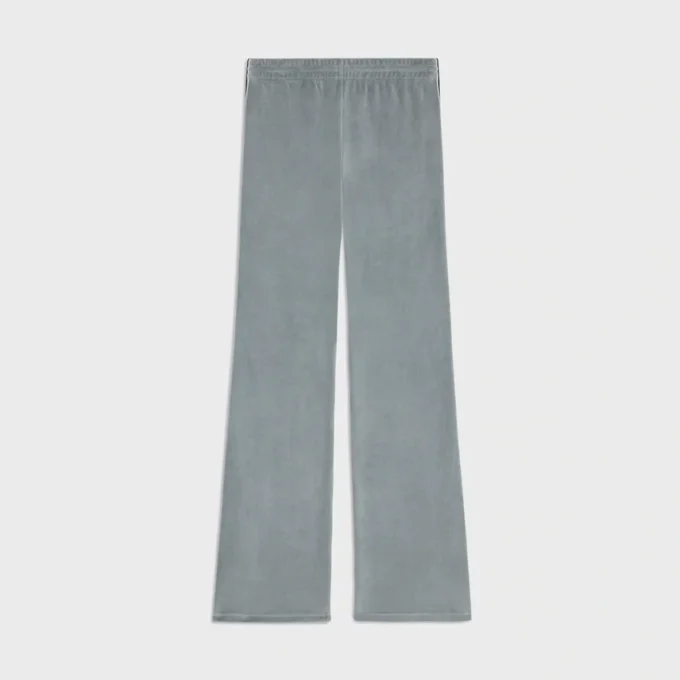 Jogginghose aus Samt-Jersey