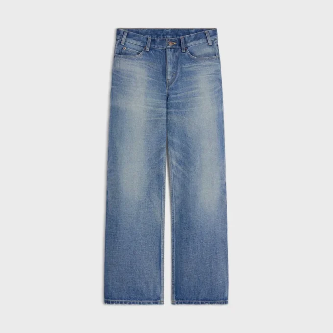 Jolene Jeans aus Baumwoll-Denim