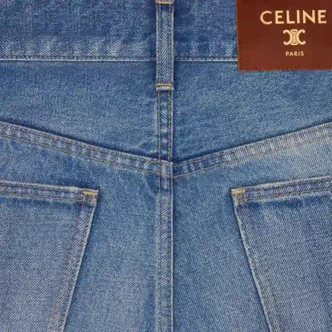Jolene Jeans aus Baumwoll-Denim