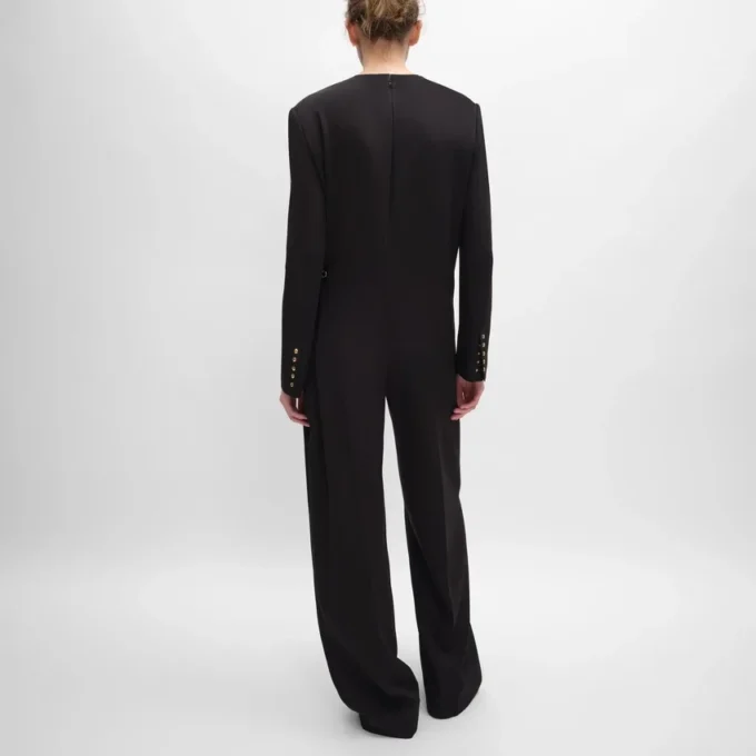 Jumpsuit aus Acetat-Seide