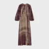 Kaftan-Kleid aus Lama-Seide Kaftan-Kleid aus Lama-Seide