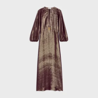 Kaftan-Kleid aus Lama-Seide Kaftan-Kleid aus Lama-Seide