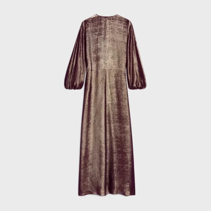 Kaftan-Kleid aus Lama-Seide Kaftan-Kleid aus Lama-Seide