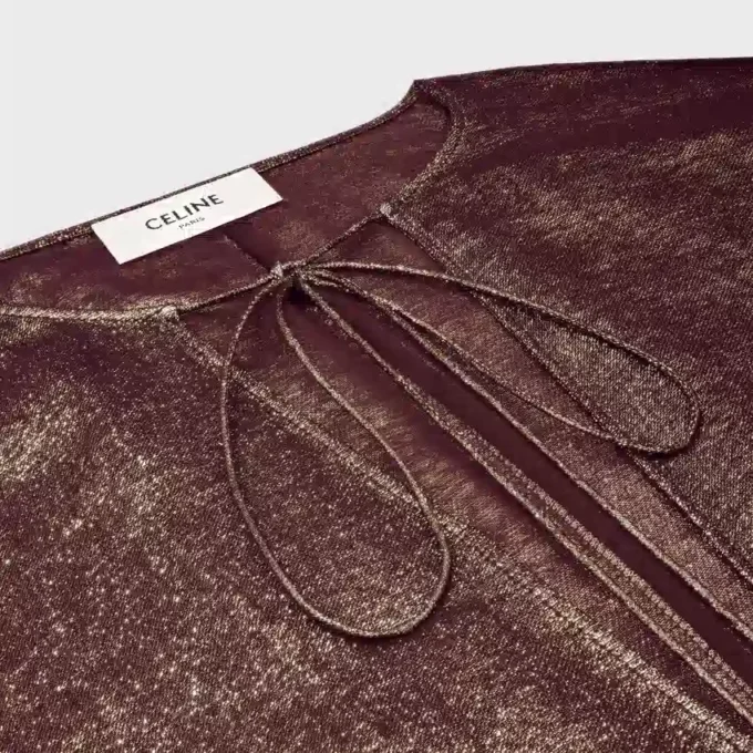 Kaftan-Kleid aus Lama-Seide Kaftan-Kleid aus Lama-Seide