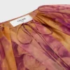 Kaftan-Kleid aus Seidenmusselin