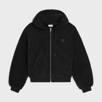 Kapuzenjacke aus Polarfleece