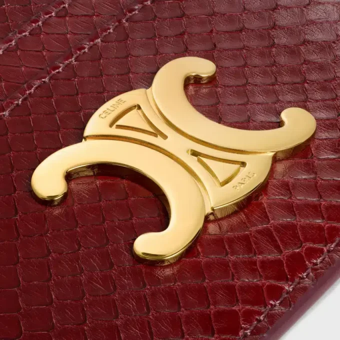 Kartenetui Triomphe aus Pythonleder Kartenetui Triomphe aus Pythonleder