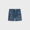 Kitty-Shorts aus Dark Union Wash Denim