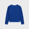 Klassisches Sweatshirt aus Baumwollfleece