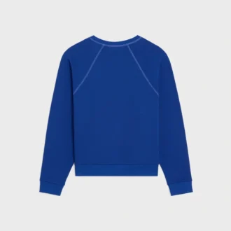 Klassisches Sweatshirt aus Baumwollfleece