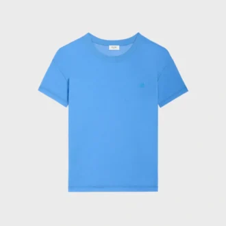 Klassisches T-Shirt aus feinem Baumwolljersey