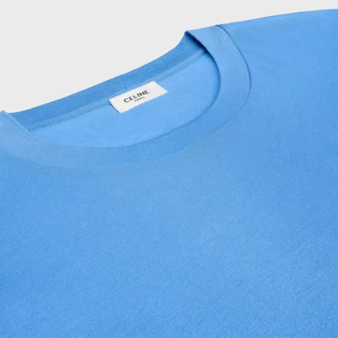 Klassisches T-Shirt aus feinem Baumwolljersey