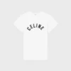 Klassisches T-Shirt aus geripptem Baumwolljersey Klassisches T-Shirt aus geripptem Baumwolljersey