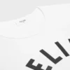 Klassisches T-Shirt aus geripptem Baumwolljersey Klassisches T-Shirt aus geripptem Baumwolljersey