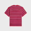 Klassisches T-Shirt aus gestreiftem Baumwolljersey Klassisches T-Shirt aus gestreiftem Baumwolljersey