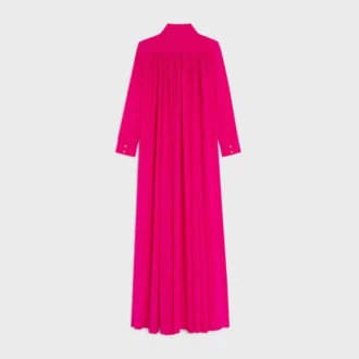 Kleid aus Acetat-Seidenkrepp